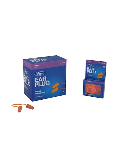 Elıte Ear Plug Kulak Koruyucu İpli Köpük Normal