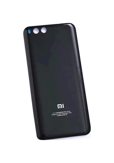 TeknikEvim Xiaomi Mi 6 Arka Kapak Cam Siyah