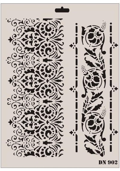 Rich Dantel Seri Dn-902 Stencil 35X25 Cm
