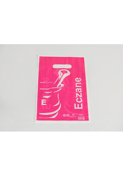 Eczane Poşeti Bio Pembe Havan 100'lü 20 x 30 CM Eczane Poşeti Bio Pembe Havan 100'lü 20 x 30 CM