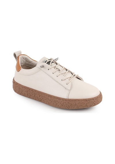 Libero L077.2684 Hakiki Deri Hafif Poli Taban Bağcıklı Kadın Casual Sneaker Ayakkabı 26y Ekru Libero L077.2684 Hakiki Deri Hafif Poli Taban Bağcıklı Kadın Casual Sneaker Ayakkabı 26y Ekru