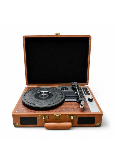 Ultratekno Mzl-p01 Bluetooth Plak Çalar, 3 Hız 33/45/78 Rpm , Usb/sd/aux/rca/kulaklık Destekli, Dahili Hoparlörlü Taşınabilir Retro Valiz Pikap 1 Adet