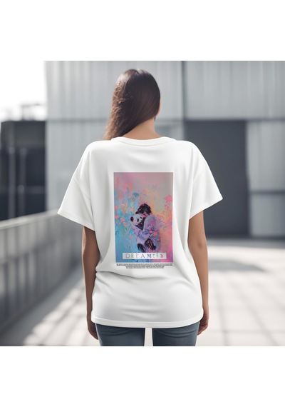 Dreamers Serisi No:10 T-shirt - Gri