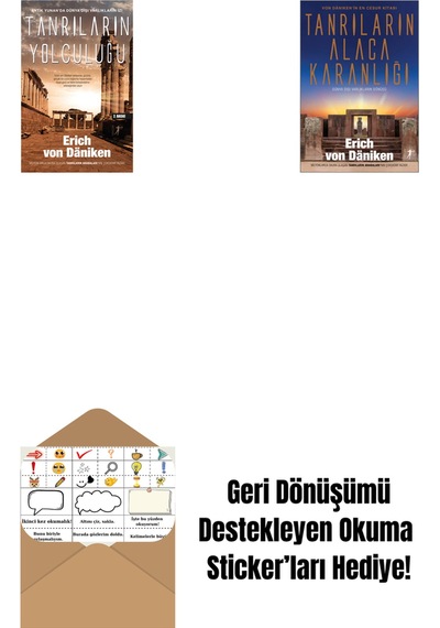 Tanrıların Yolculuğu + Tanrıların Alacakaranlığı + Okuma Sticker'ları