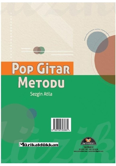 Pop Gitar Metodu Sezgin Atila 64 Sayfa