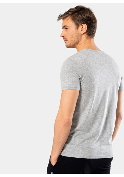 Cacharel Erkek Bisiklet Yaka T-shirt Slim Fit 2169/gri 001