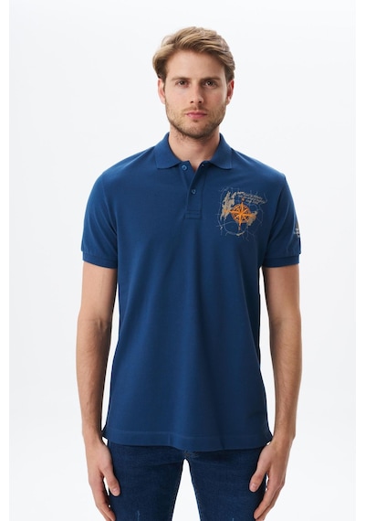 AR-MA Arma Erkek Regular Fit Baskılı % 100 Pamuk Pike Polo Yaka Tişört Y29374356202 İndigo AR-MA Arma Erkek Regular Fit Baskılı % 100 Pamuk Pike Polo Yaka Tişört Y29374356202 İndigo