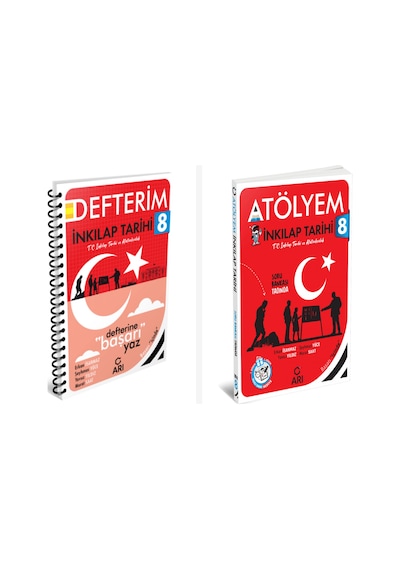 Arı 8. Sınıf Sosyal Bilgiler Akıllı Defter Ve Atölyem Serisi Set