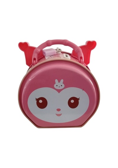 Kuromi Kilitli Kumbara Hediye Ve Doğum Günü Aksesuarı Pembe