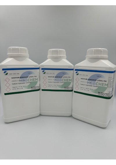 Sodyum Hidroksit Çözeltisi 2 N 2 M 1 Litre