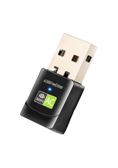 Desfree 600 Mbps Usb Mini Wifi Adaptörü 5ghz Kablosuz Alıcı