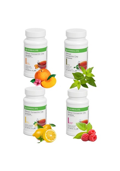 4'lü Çay Seti Toplam 200 Gr Tüm Aromalar