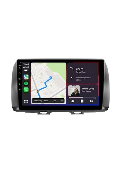 Daihatsu Materia 2007-2010 Android Multimedya Carplay Android Auto Navigasyon 6gb Ram 64gb 9"