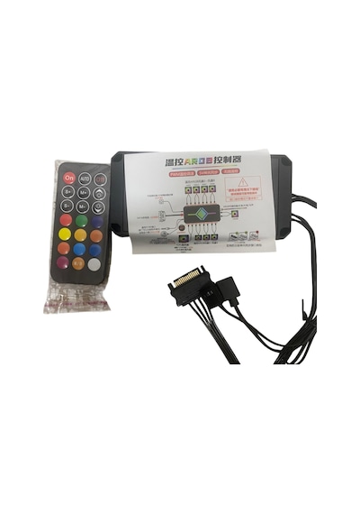 Taplin B-101b Siyah 10 Argb Fan Led Kontrolcü Hub