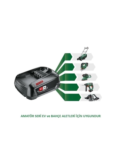 Bosch Başlangıç Seti 18v 2x2.5 Ah+al 18v-44