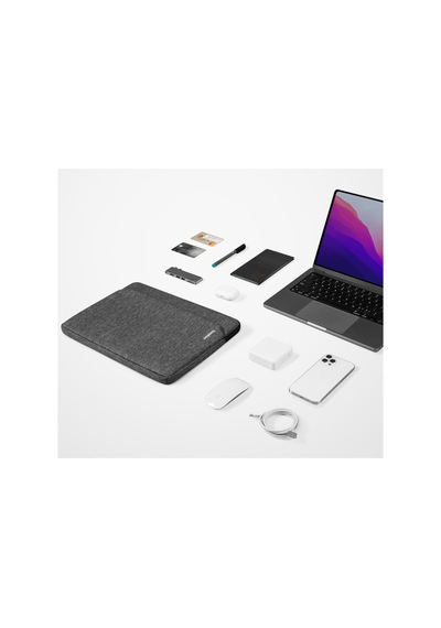 Light A18 14 Inç Gri Macbook Pro Uyumlu Kılıfı - A18d2g3