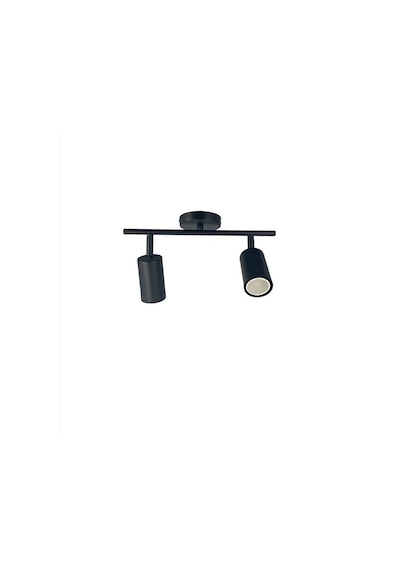 Riolight Led 1 Spot,led Avize Siyah Gövde 2xgu10 Duylu 5w 2700k 3