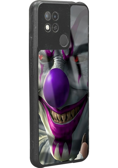 Xiaomi Redmi 10c Joker Tasarımlı Glossy Telefon Kılıfı Siyah