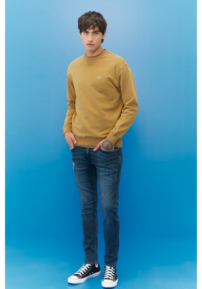 Lee Regular Fit Normal Kesim %100 Pamuk Bisiklet Yaka Şardonlu Sweatshirt L81IRY85A Çok Renkli Lee Regular Fit Normal Kesim %100 Pamuk Bisiklet Yaka Şardonlu Sweatshirt L81IRY85A Çok Renkli