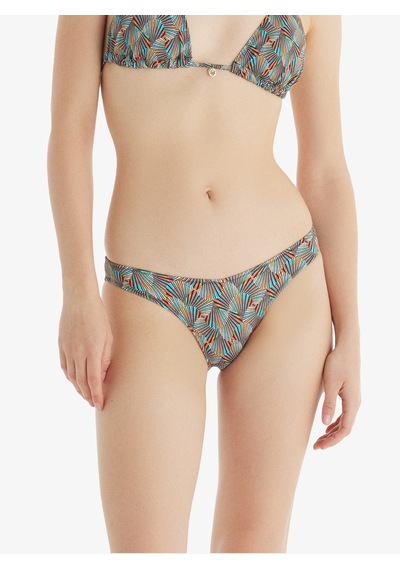 Kadın Brazilian Bikini Altı 10706 - Desenli Çok Renkli