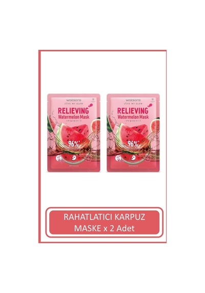 Watsons Karpuz Maske 30 Ml X2 Adet