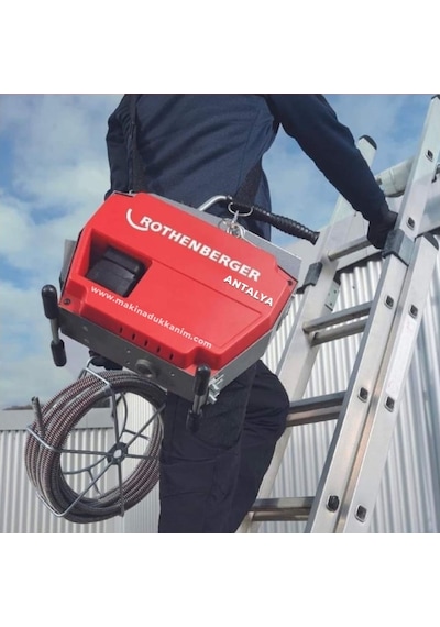 Rothenberger R600 Vario Clean Akülü Kanal Açma Makinası Set