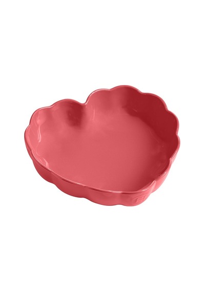 Emile Henry Madeleine Kalp Fırın Kabı 26,5 Cm/2 L Pembe/rose Candy Diğer