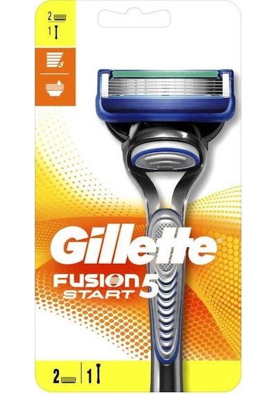 Gillette Fusion5 Start Tıraş Makinesi + Yedek Bıçak 2'li