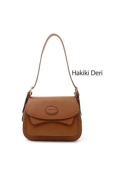 Gönderi(R) Gönderi R Kadıın Taba Antik Hakiki Deri El Ve Omuz Çantası Ddzw002k8365 taba