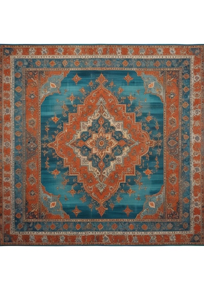 Osmanlı Kilim Deseni 1 - Pwc Tablo - Ev&ofis Dekorasyonu