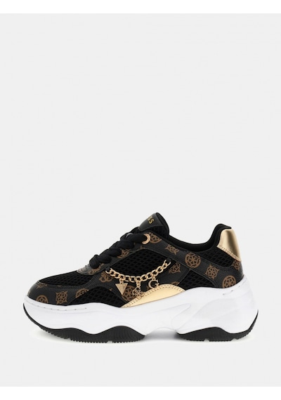 Guess Harpaa Kadın Siyah Sneaker Flpharfal12-blkbr Siyah