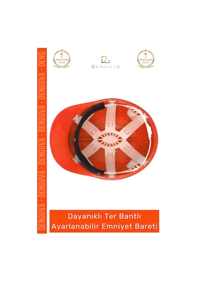 Baret Essafe Ce Belgeli Ekonomik Havalandırmalı Ayarlı Mühendis Güvenliği Turuncu Emniyet Bareti