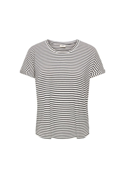 Jdy Jdysıssy Kadın Basic T-shirt Kısa Kollu O-neck T-shirt Beyaz - Siyah