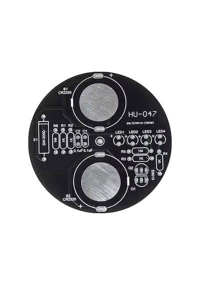 Dc 6v Led Dönen Gyro Yanıp Sönen Işıklar Hobi Devresi Dıy Lehimleme Kiti - Demonte Montesiz