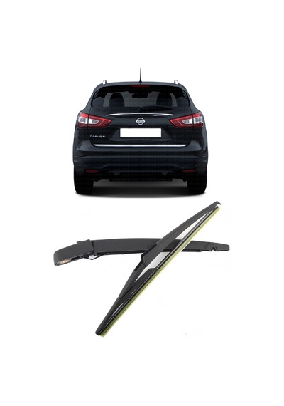 Nissan Qashqai 2 J11 2014-2021 Uyumlu Arka Cam Silecek Kolu Ve Süpürgesi Takım 28790jd00a