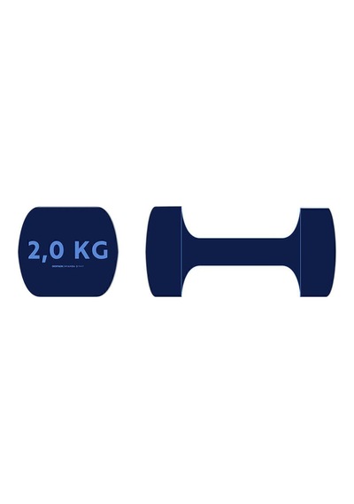 Domyos 2 Kg Dambıl X2 - Fitness Hafif Antrenman
