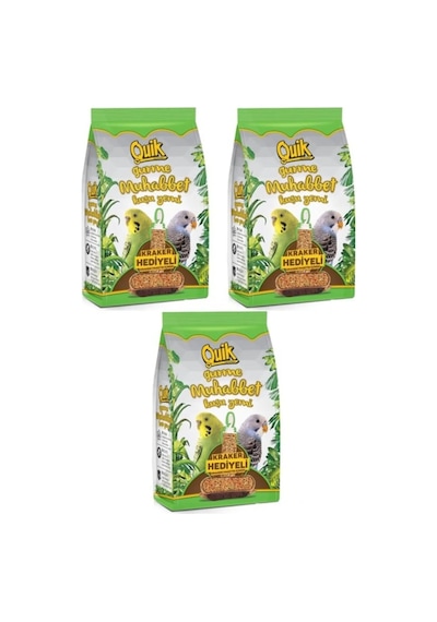 Quik Gurme Muhabbet Yemi 500 Gr Kraker Hediyeli X 3