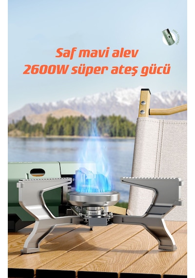 Shufa Katlanabilir Kamp Ocak Haki