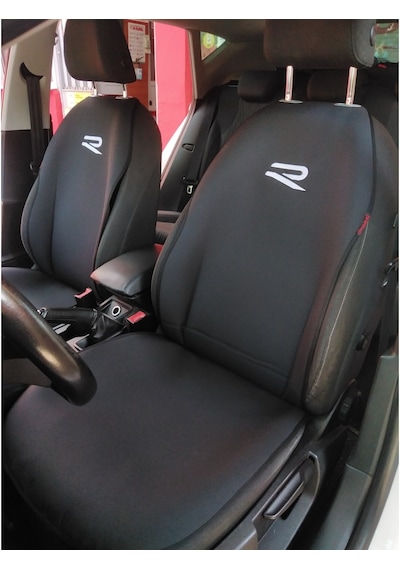 Volkswagen R Logo Nakışlı Ön Ikili Oto Koltuk Kılıfı (500444074)