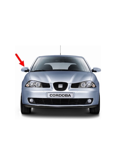 Seat Cordoba 2003-2009 Sağ Yan Dış Dikiz Ayna Kapağı 6L0857538