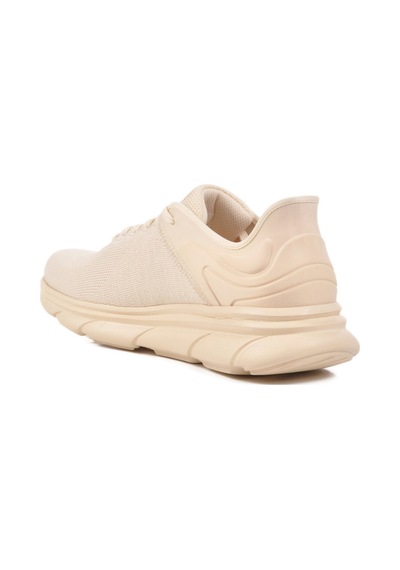Walk Bej Fileli Hafif Erkek Spor Ayakkabı U06e M