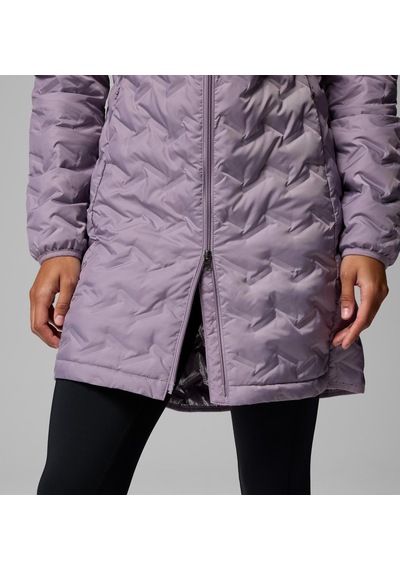 Columbia Wk0440 Delta Ridge Ii Long Down Jacket Kadın Mont-30858 Mor