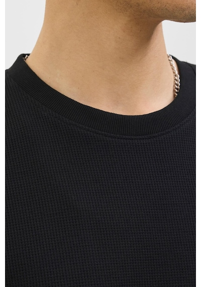 Jack & Jones Essentials Erkek Basic Tişört Kısa Kollu Regular Fit Siyah