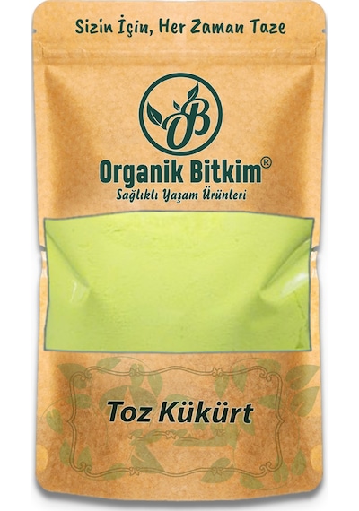 Organik Bitkim Toz Kükürt 1 KG