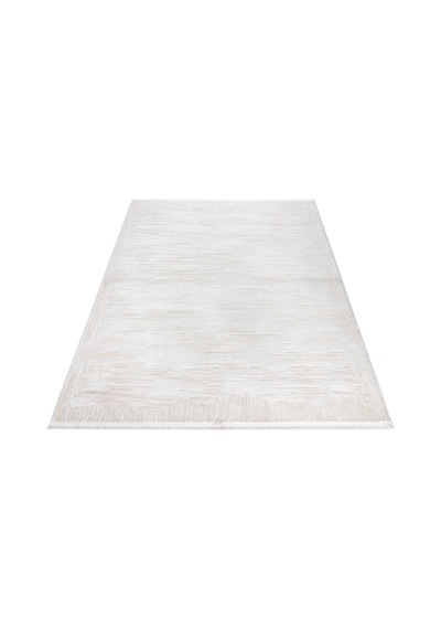 Badelya Home Krem Ekru 7102 Modern Doğal Taban Saçaklı Salon Koridor Mutfak Çocuk Oturma Odası Halı Yolluk 7102krem