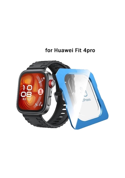 Huawei Watch Fit 4 Pro Kolay Uygulama Aparatlı Cam Ekran Koruyucu