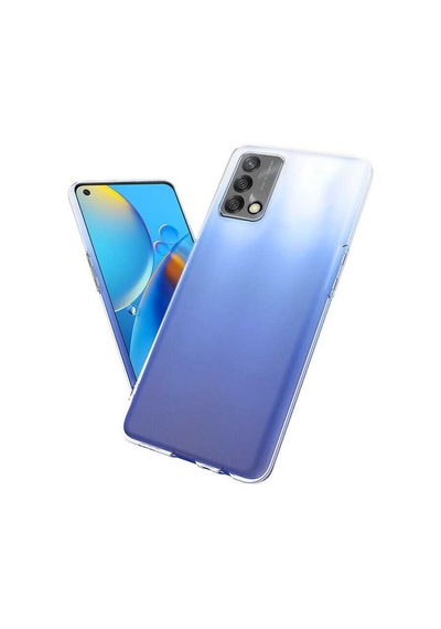 Oppo A74 4G Kılıf Zore Şeffaf Ince Ve Esnek Süper Silikon Kılıf Renksiz