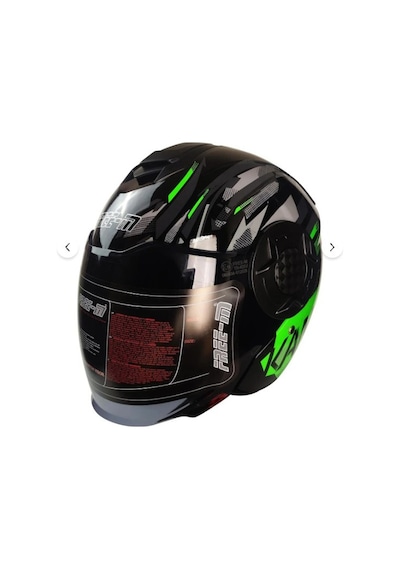 Free-m Freem Fr-665 Green Yarım Kask Çok Renkli