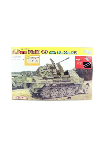 1/35 Sd.kfz.7 W/3.7cm Flak 43 Uçaksavar Kamyonu Maketi, Dragon 6553