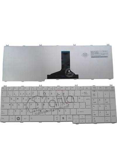 Toshiba Uyumlu Satellite C650D-Bt2N11, C650D-St2N01 Notebook Klavyesi -